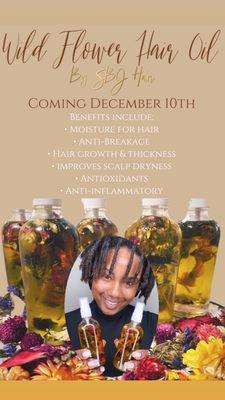 Checkout my new Growth Oil available on Stylesbyjanae.com!!