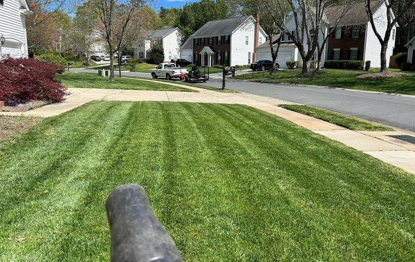 Mowing, Trimming, Edging & Blowing