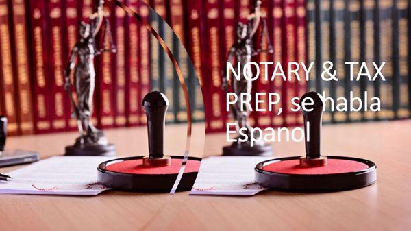 Notary & Tax Preparation 24/7