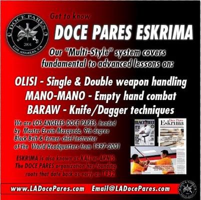 DOCE PARES ESKRIMA!