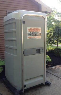 We rent portable toilets!
  http://www.allpurposepumping.com/