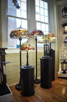 You'll find Tiffany lamps of all styles and colors on display in Boyertown.