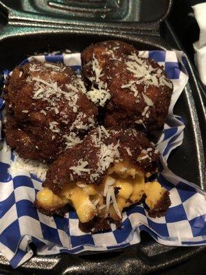 Fried Mac and cheese balls, worth it