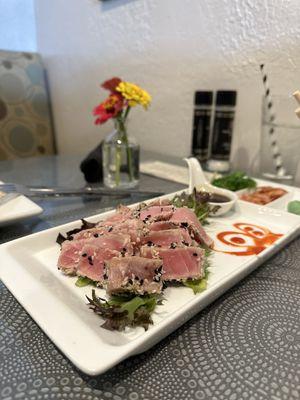 Ahi tuna appetizer