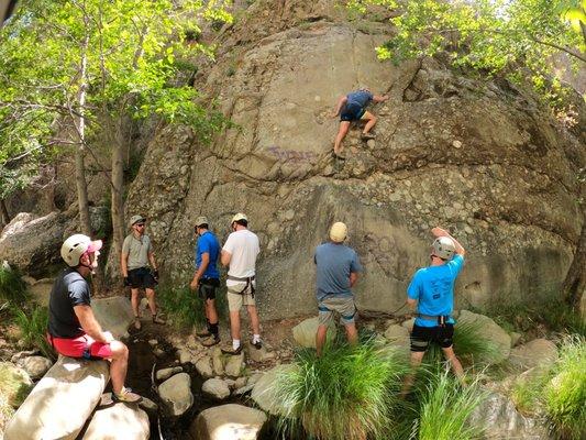 Trip with VA Guides at Wheeler Gorge.