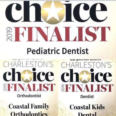 We love always being the TOP Choice for Pediatric Dentist in the Lowcountry! Thanks y'all