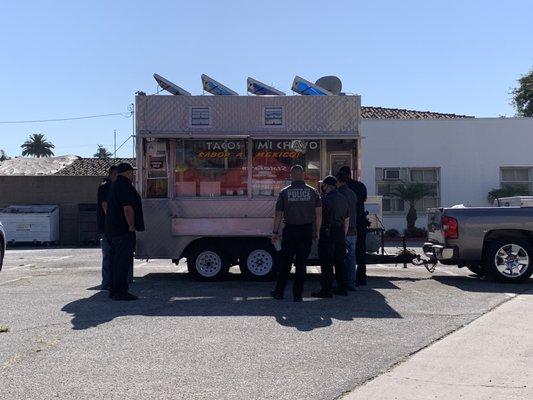 Providing lunch for Huntington Park PD