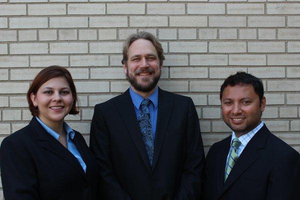 Veronica Walther, Stephen Roiger, and Edwin Goss