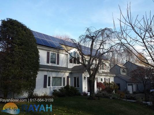 Solar Installation: Joe & Teri Deodato - Newton, MA