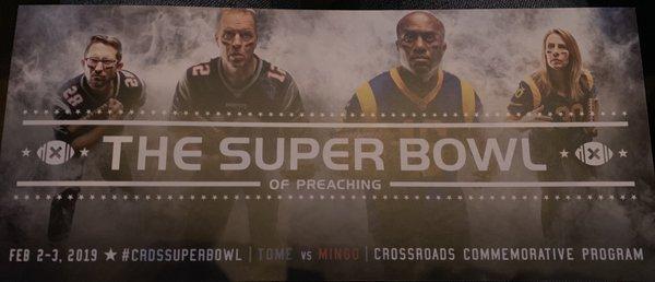 The Super Bowl of Preaching.