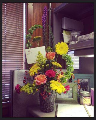 Licata's ALWAYS creates the most stunning flower arrangements!! LOVE THEM!