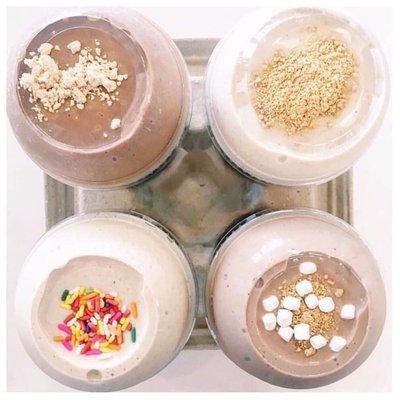 We offer so many shake flavors!