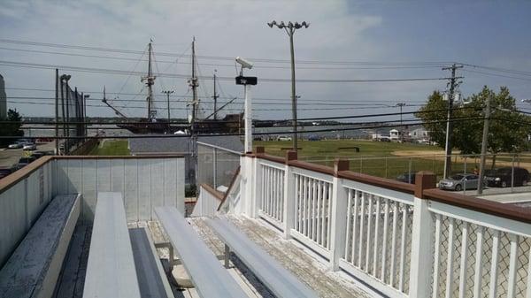 Observation deck, and spanish galleon