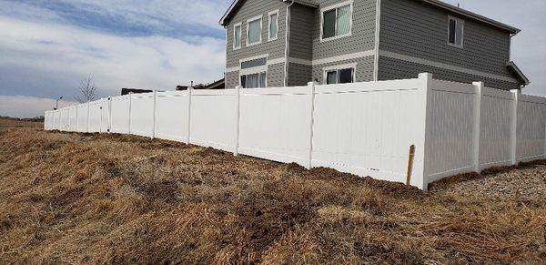 Vinyl Fence in Eaton