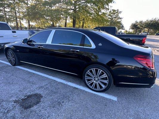 Clients Mercedes Maybach. True luxury.