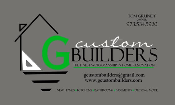 G Custom Builders logo