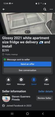 Scam on Facebook marketplace