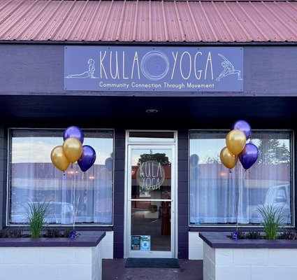 Kula Yoga is now open! Offering yoga 6 days a week!