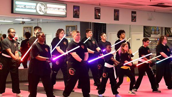 Looking For Fun & Exciting Things To Do In Virginia Beach With The Family... Or On Your Own? Why not Train With Dueling Lightsabers!