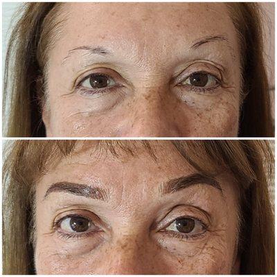 Microblading with Ombré Tattoo