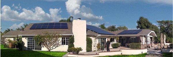 Multi-roof solar panel installation in Yorba Linda