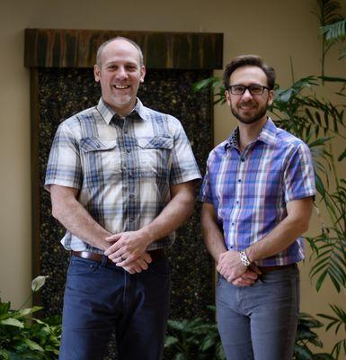 Left to right:  Tyler Allison, DC. and  Eric Drazich, DC.