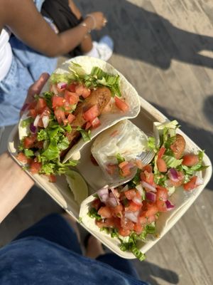 Baja fish tacos