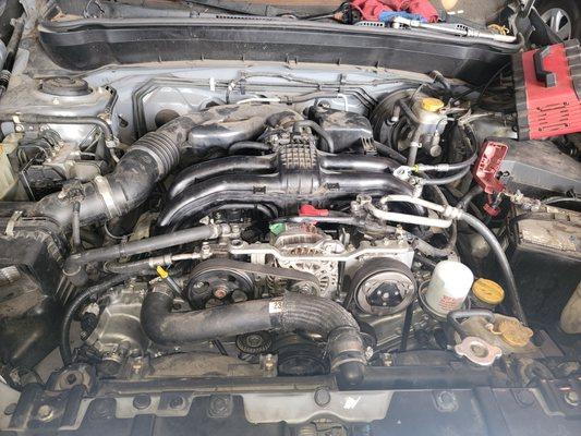 Motor swap on 2011 subaru forester