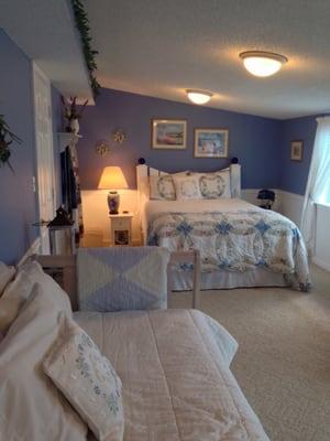 The Cape Cod guest room @Azalea House Bed and Breakfast.