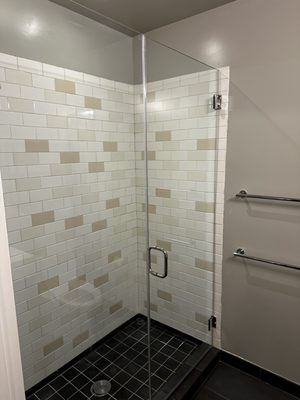 Bathroom and shower install