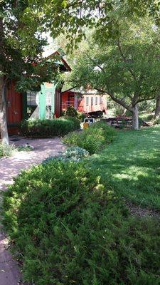 Main Entrance and Caboose