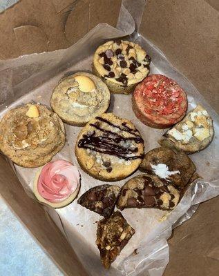 Cookie sample box