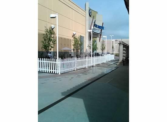 White picket fence is a great add on for many out door events