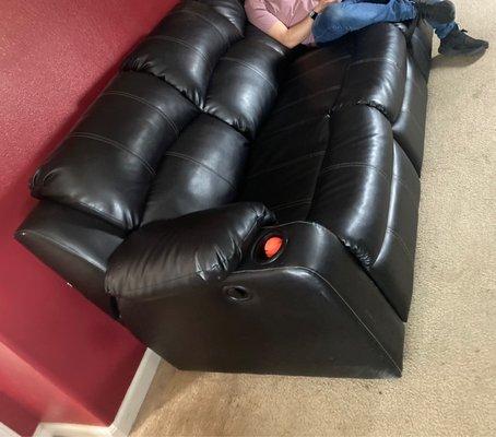 Game room couch