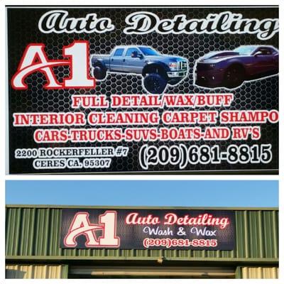 A1 Auto Detailing wash & wax