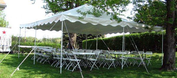 TENTS, TABLES, and CHAIRS FOR ALL OCCASIONS