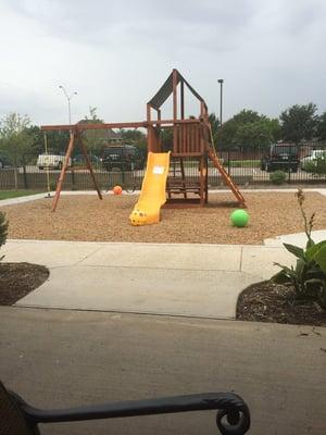 Playground for when the grand kids and great grand kids visit