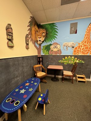 Kids book area