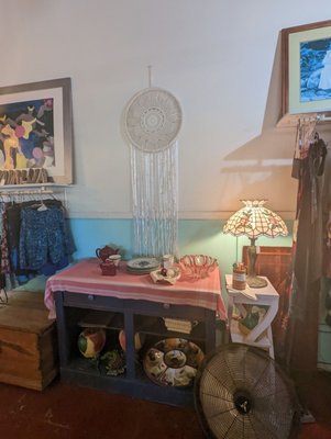 Thrift store interior