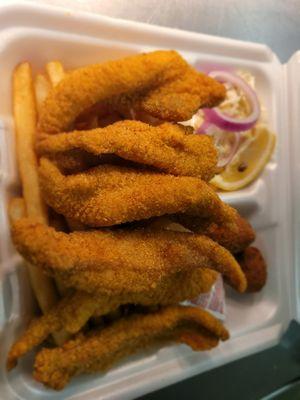 Regular Fried Catfish Platter