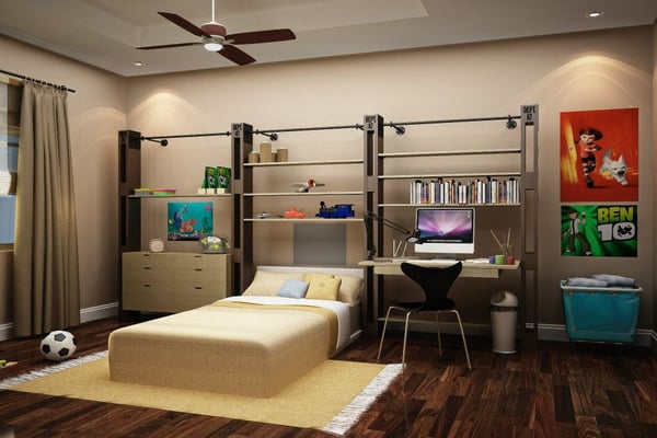 3D Kids room