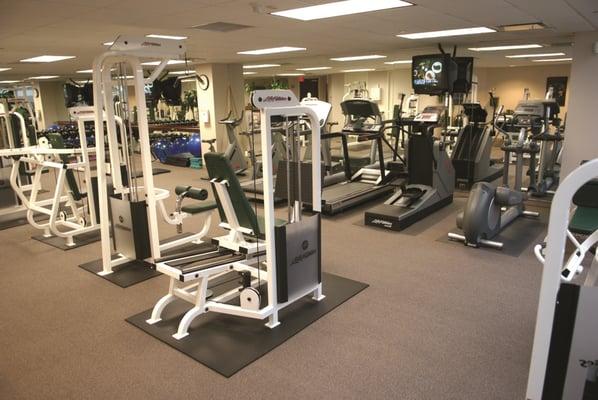 Fitness Center located in the building