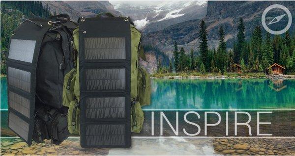 Foldable Solar Panel for hikers.