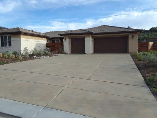 Driveway Concrete Refinishing