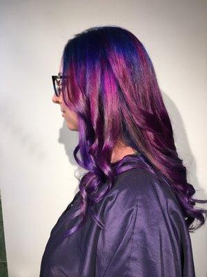 Amazing unicorn hair by Nikki!