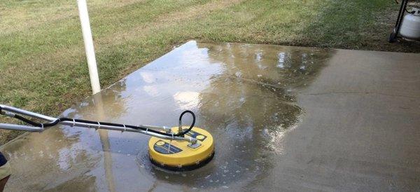 Call to schedule a power wash service