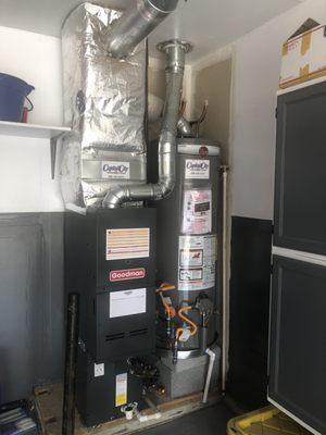 Water Heater and Furnace