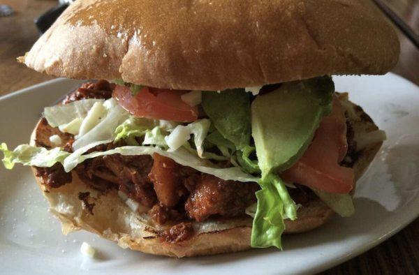 Spicy Pork Torta