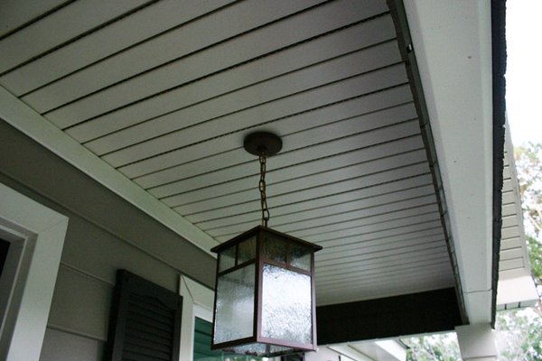 New pendant light for this customers front porch.