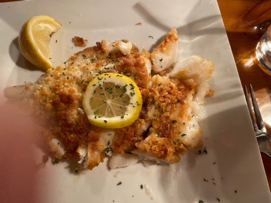 Baked scrod